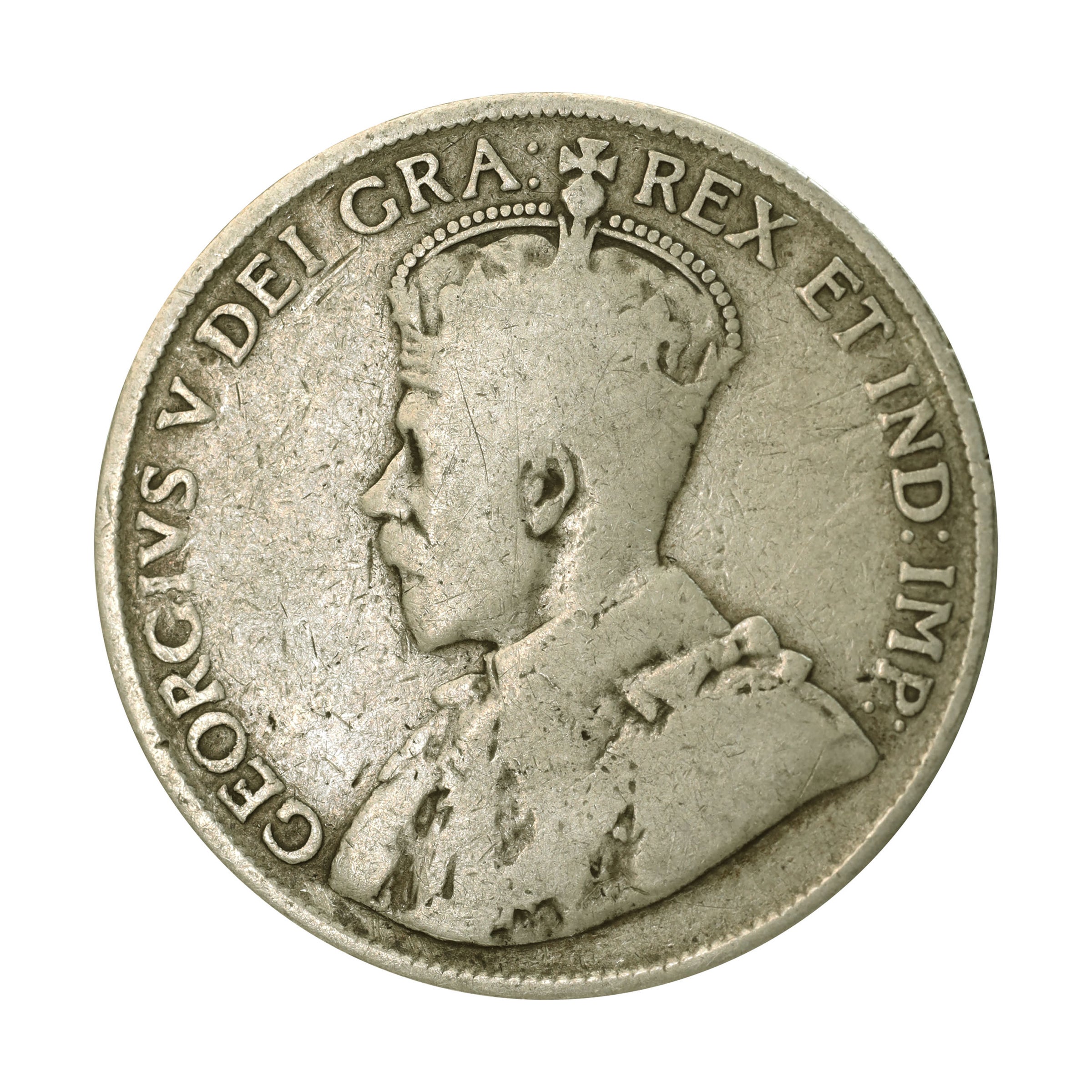 カナダ 1989年 5セント コイン エリザベス2世 Canada 5 Cents silver