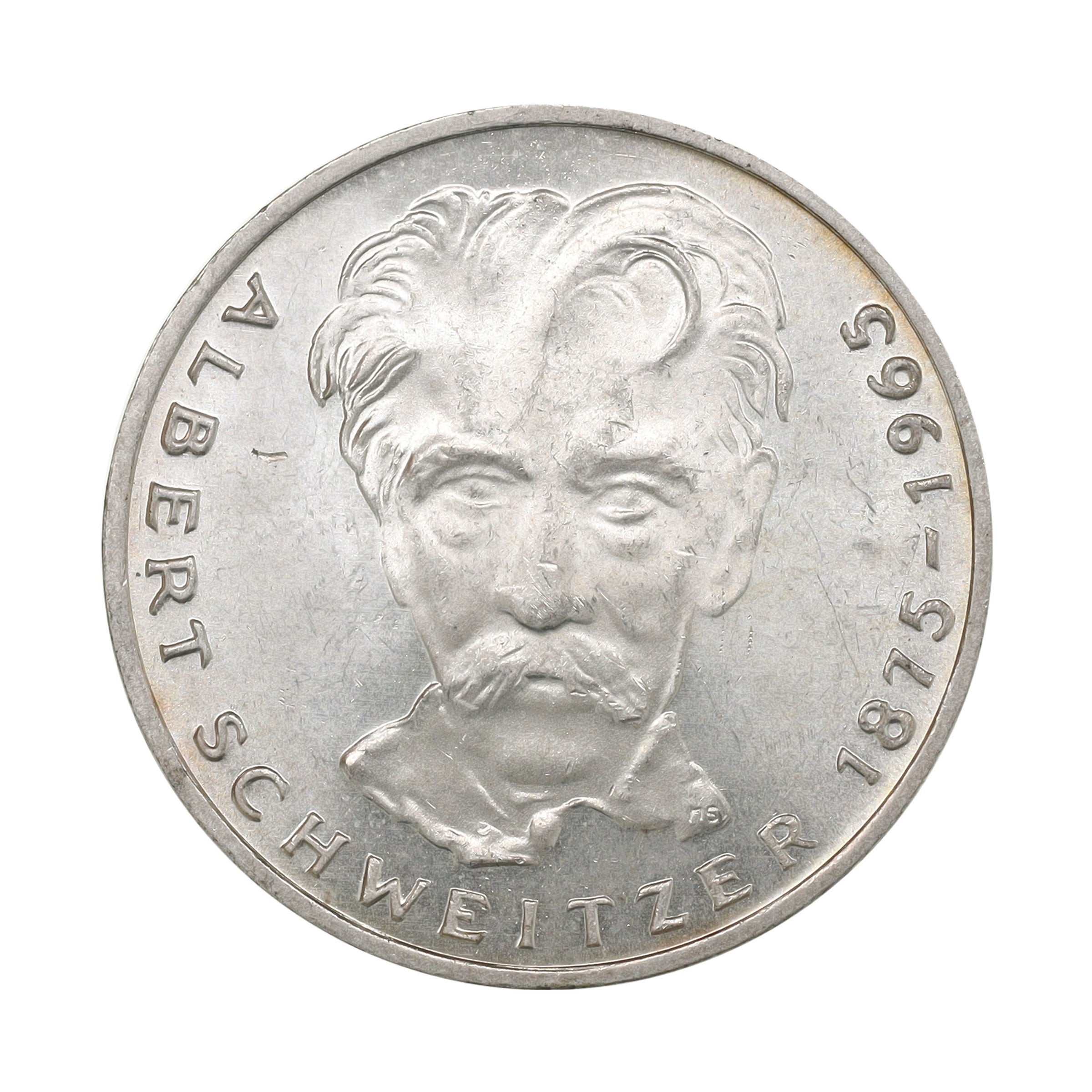 ドイツ 1971D 5マルク 銀貨 生誕500周年記念 Germany 5 Mark silver