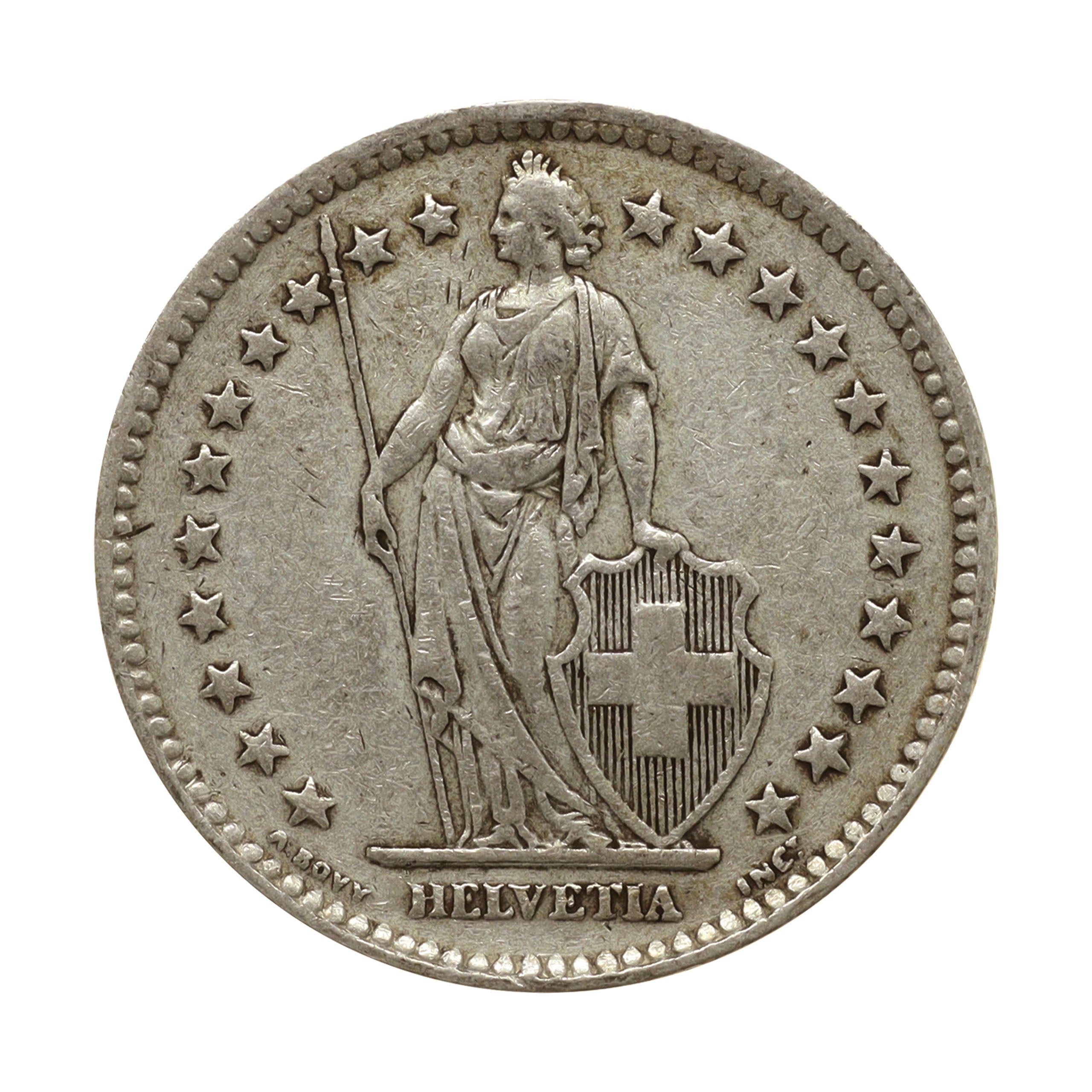 スイスフラン 47.1フラン 外国コイン 外貨 スイス | コイン コインリングの通販ならSWINGBY
