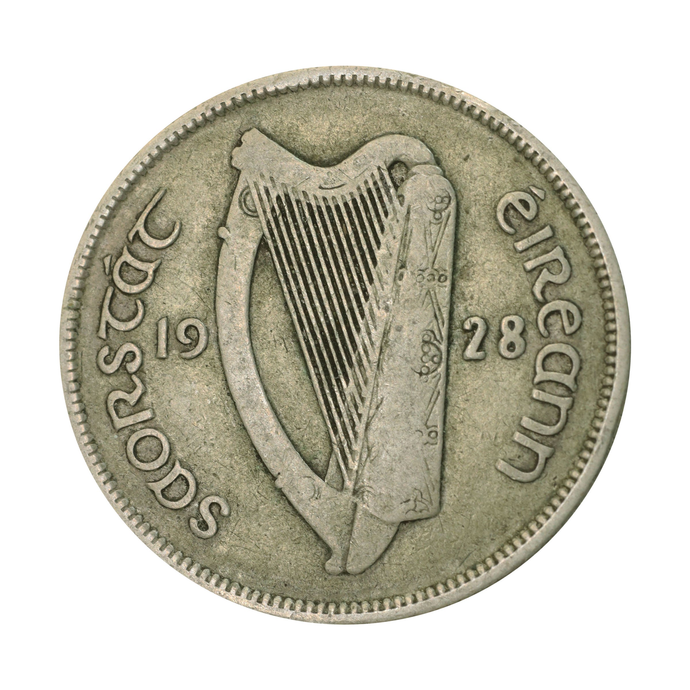 アイルランド 1928年 1フロリン 銀貨 Ireland 1 Florin silver