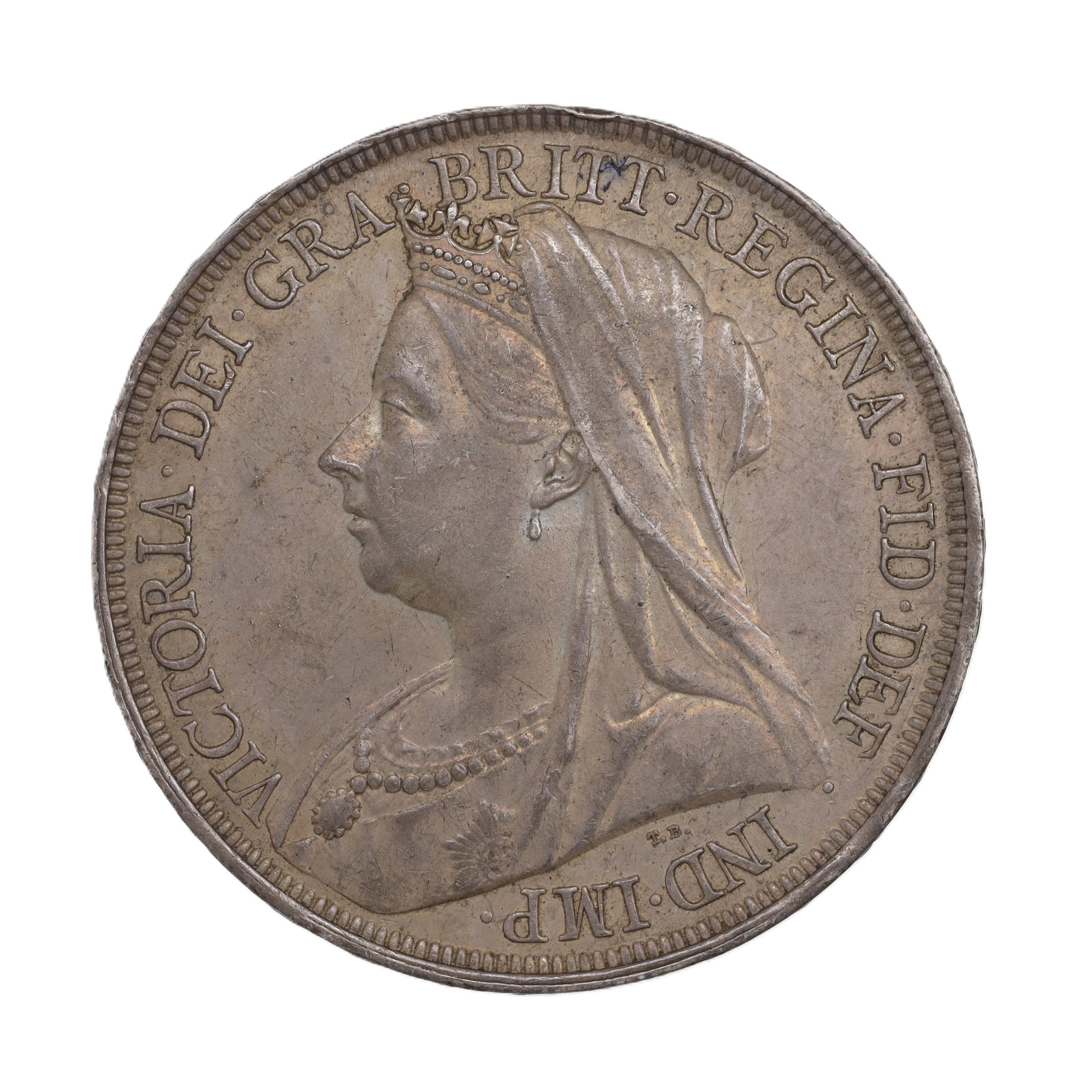 1891年 1894年 ヴィクトリア女王 銀貨 1シリング 2枚セット  1893 ヴィクトリア女王 オールドヘッド 聖ジョージ竜退治 クラウン銀貨