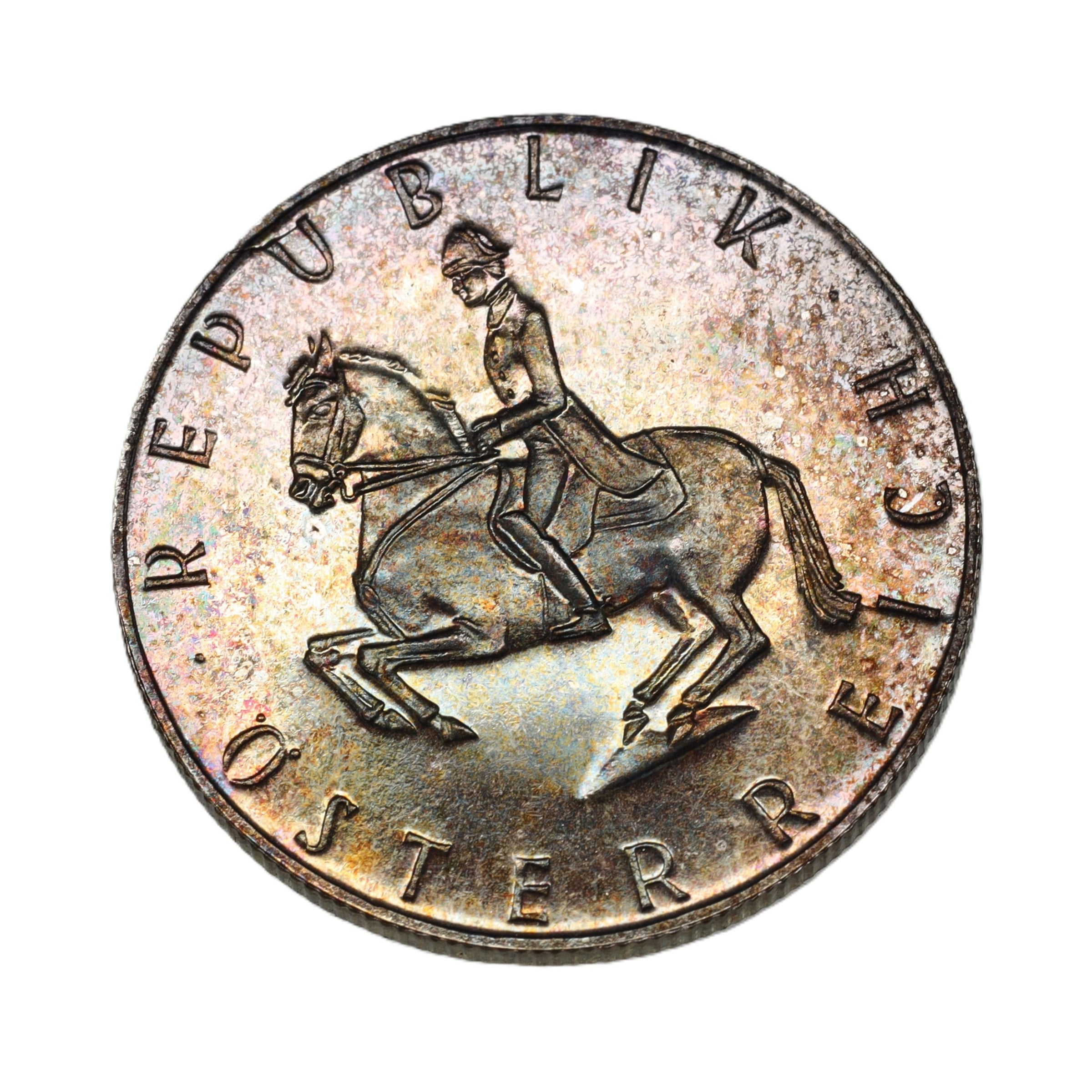 ギリシャ ND（1963年） 30ドラクマ 銀貨 歴代五王100周年 Greece 30