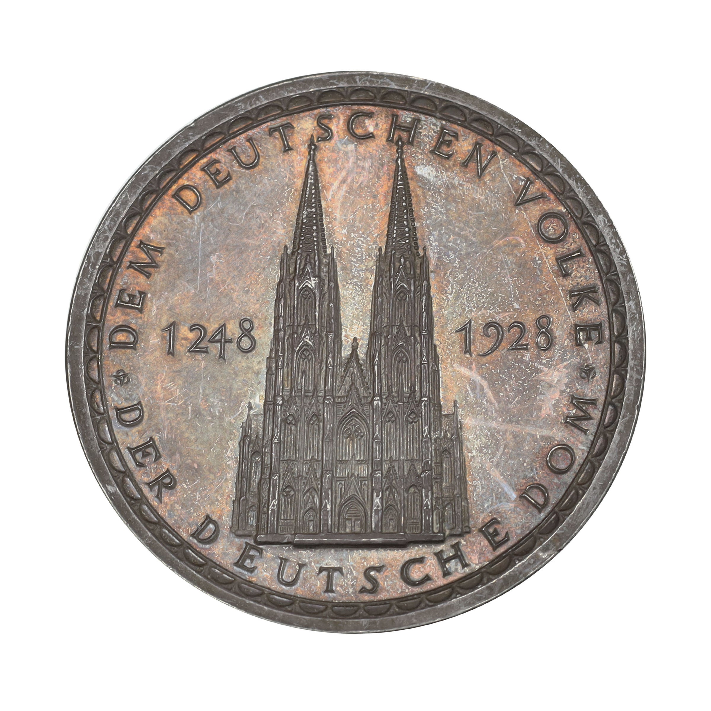ドイツ 1971D 5マルク 銀貨 生誕500周年記念 Germany 5 Mark silver