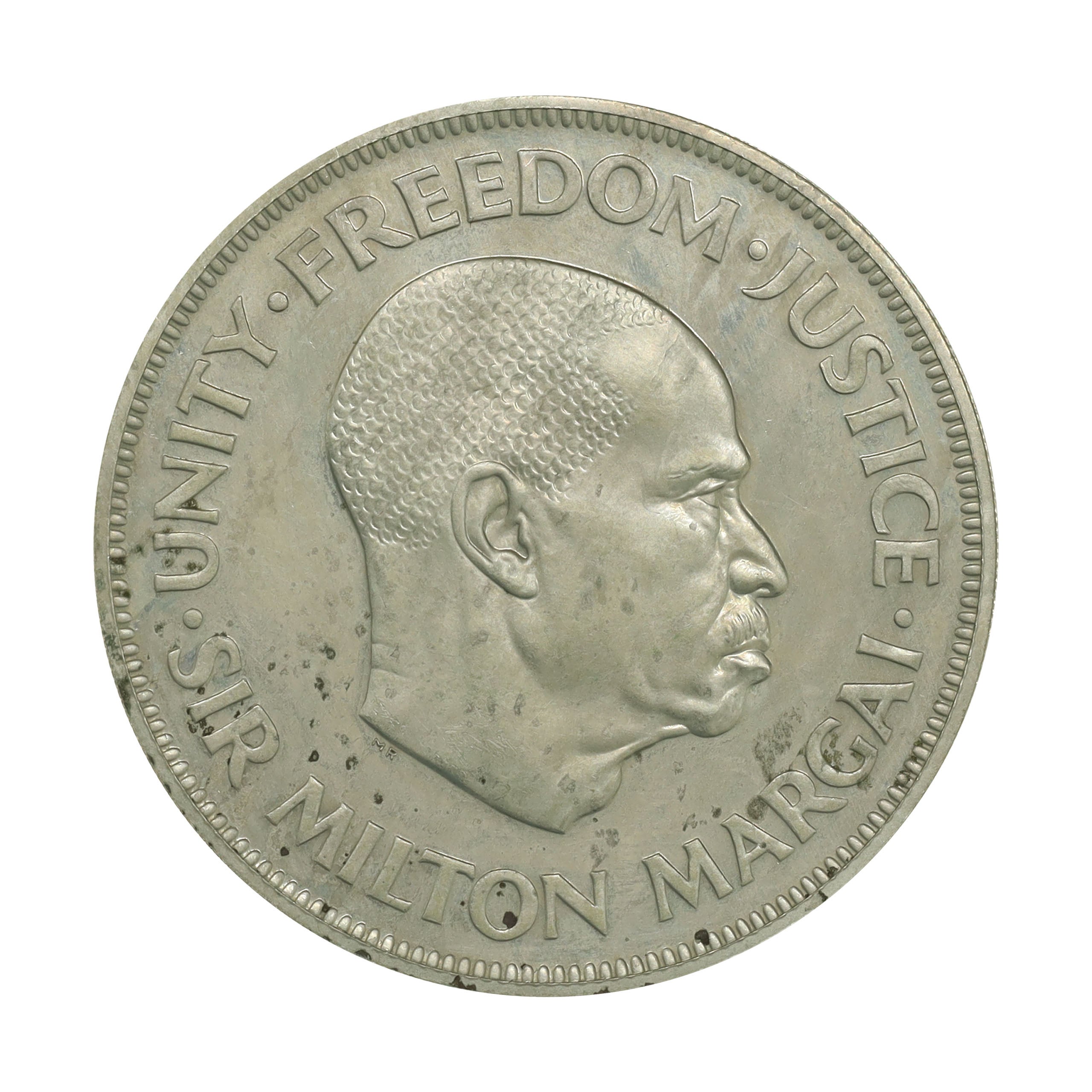 シエラレオネ 1964年 1レオン コイン マルガイ Sierra Leone 1