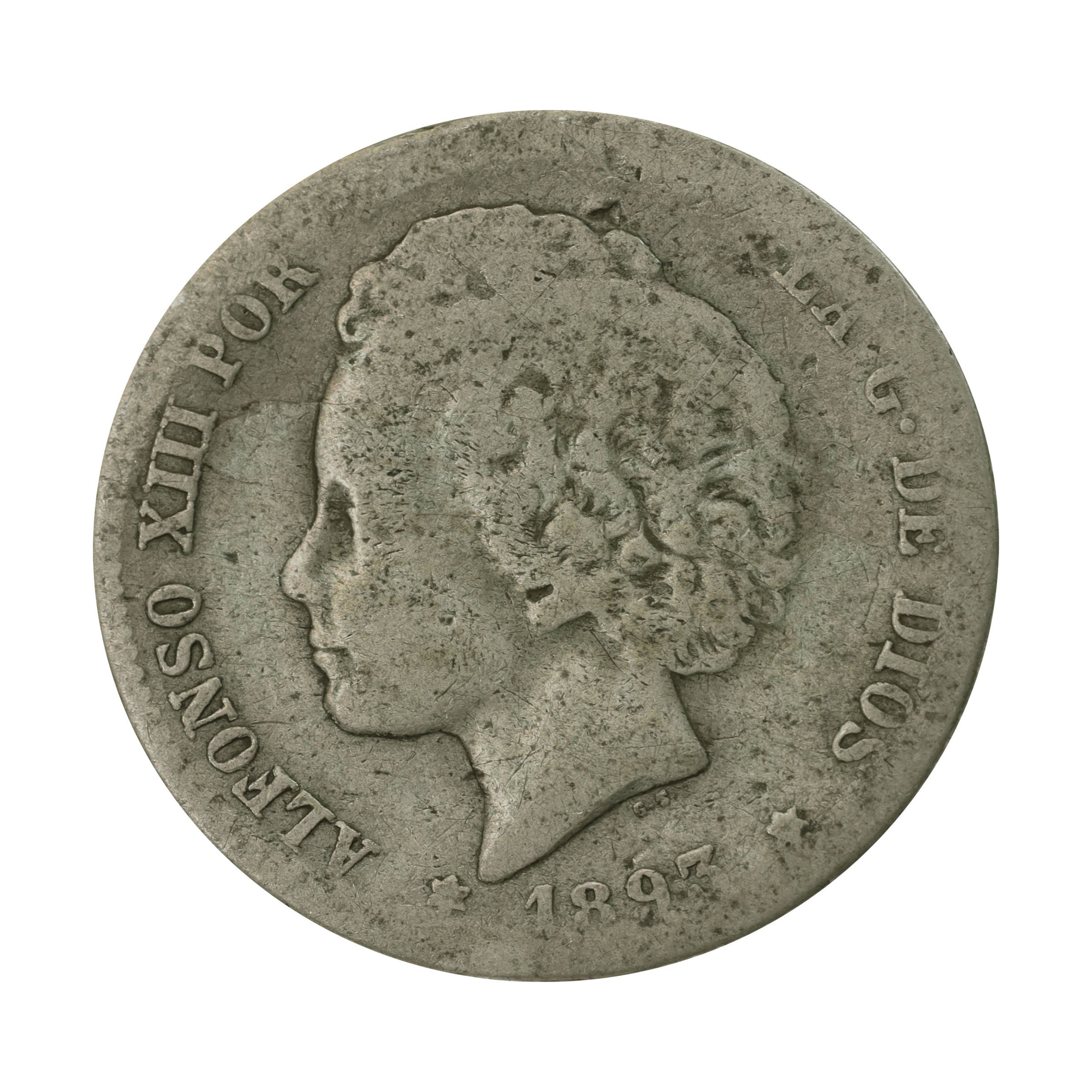 ラトビア 1931年 5ラティ 銀貨 Latvia 5 Lati silver