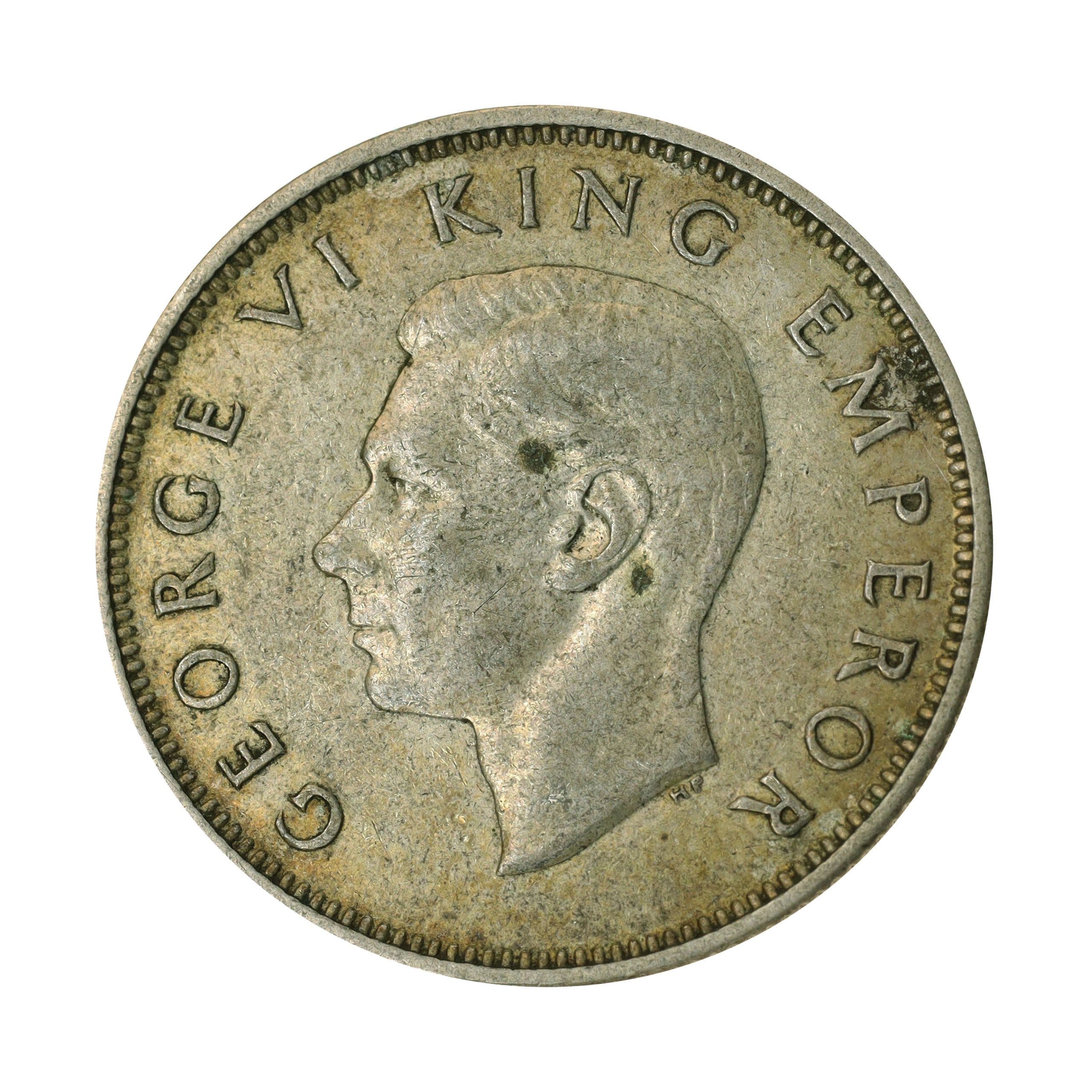 ニュージーランド 1937年 1フローリン 銀貨 ジョージ6世 New Zealand 1 Florin silver George VI |  コレクション・ワールド