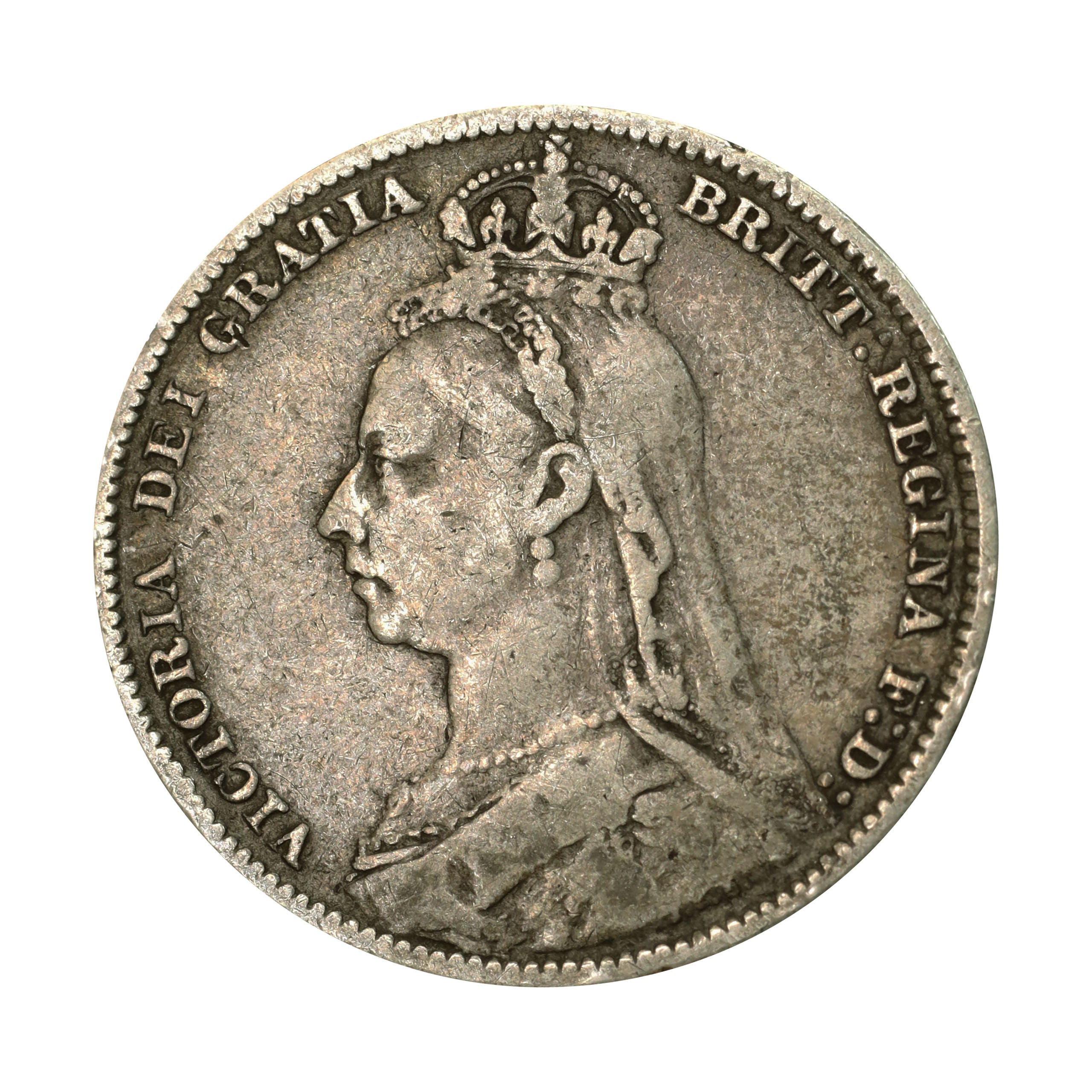 イギリス 1891年 シリング 銀貨 ビクトリア Great Britain Shilling silver Victoria |  コレクション・ワールド